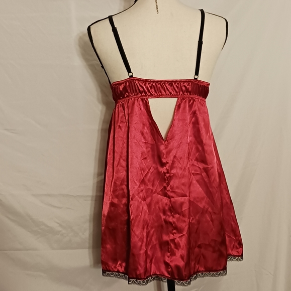 Women's Lingerie Dark Pink with Lace - Picture 5 of 8